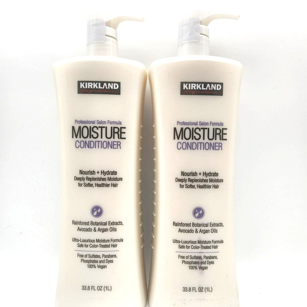 2 Pack Kirkland Signature Professional Moisture Conditioner 33.8 fl oz Each‎